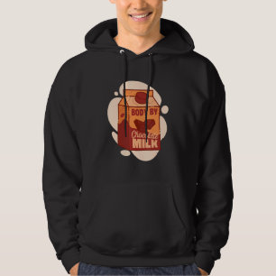 Sudadera Hombres Por Hinchas De Choco De Leche De Chocolate