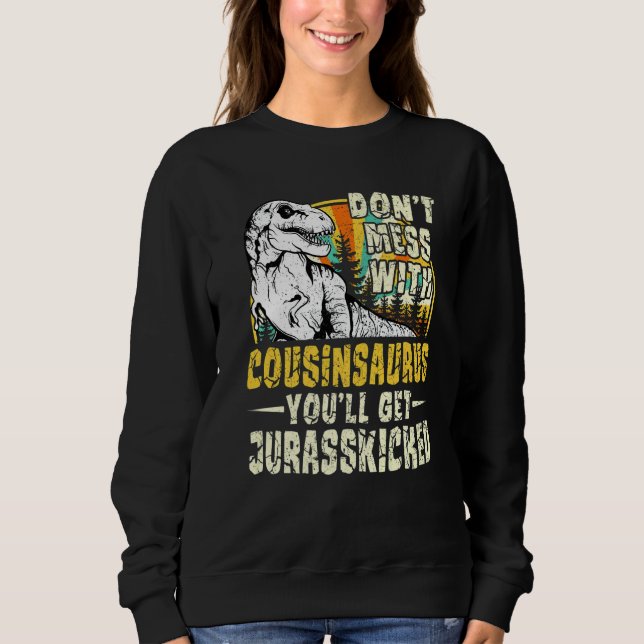 Sudadera Hombres Primo Rex Saurus Papasaurus Dinosaurios Ho (Anverso)