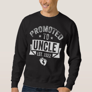 Sudadera Hombres Promocionados Al Tío 2022 Embarazo Retro A
