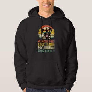 Sudadera Hombres Pug Vintage Impresionante Como Mi Papá Per
