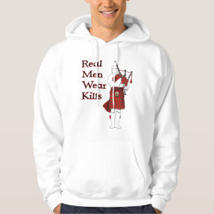 Sudadera Hombres Reales Usan Matas Graciosas En Escocia