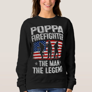 Sudadera Hombres retro bandera de EEUU Día del Padre bomber