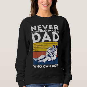 Sudadera Hombres retro Jiu-Jitsu Dad BJJ Hombres padre Vint