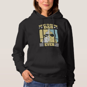 Sudadera Hombres Retro Mejor Padre Cluckin Jamás Pollo Padr