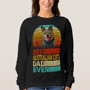 Sudadera Hombres Retro Vintage Mejor Ganado Australiano