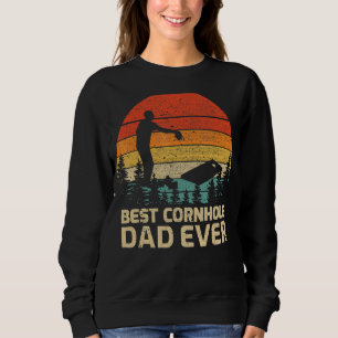 Sudadera Hombres retro Vintage mejor papa de mimbre de padr