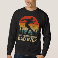 Hombres Retro Vintage Mejor Patinaje Artístico Pap