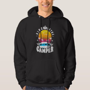 Sudadera Hombres Rey Del Camper Camping Retro Vinta