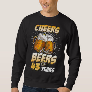 Sudadera Hombres Saludan Y Cervezas A Los 43 Años De Edad 4