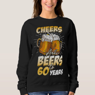 Sudadera Hombres Saludan Y Cervezas A Los 60 Años
