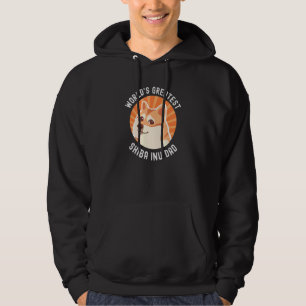 Sudadera Hombres Shiba Inu Perro Papá Día del Padre para Du