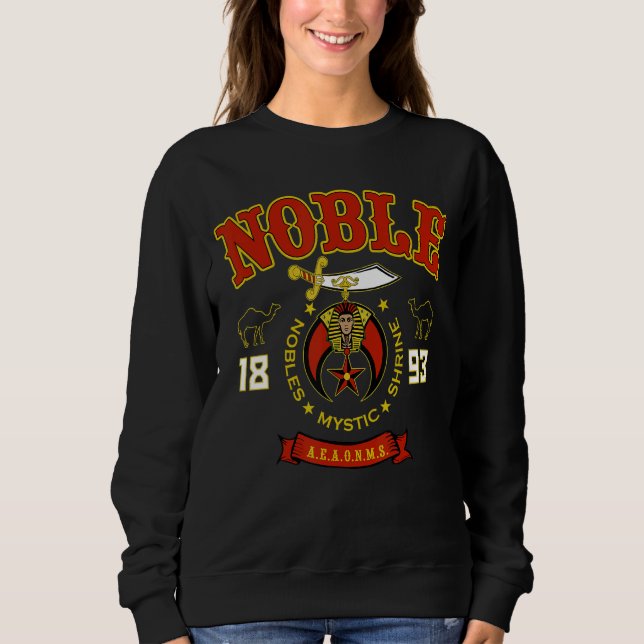 Sudadera Hombres Shriners 1893 Noble del santuario místico  (Anverso)