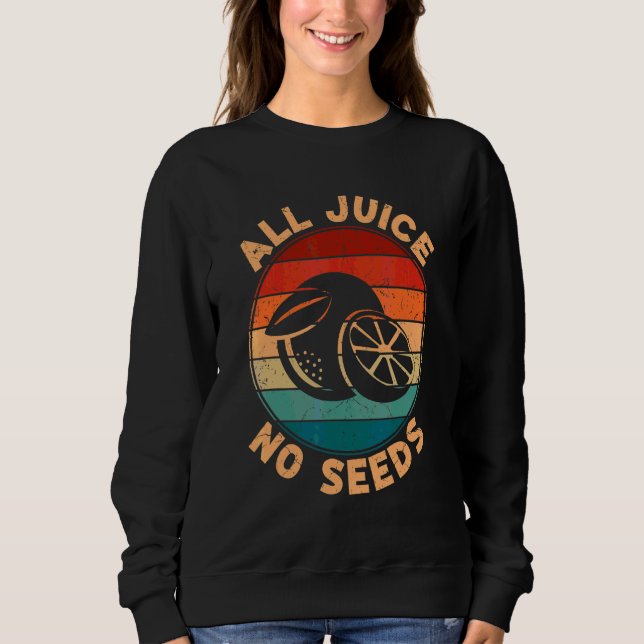 Sudadera Hombres sin semilla todo jugo Vasectomía Post Oper (Anverso)