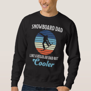 Sudadera Hombres Snowboard Papá Guay dice padre papá Snowbo