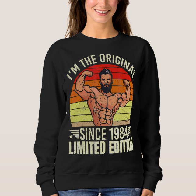 Sudadera Hombres, soy el original desde el Guay Style Retro (Anverso)