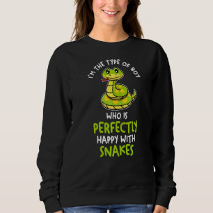 Sudadera Hombres Soy el tipo de chico que es perfectamente 