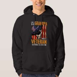Sudadera Hombres Soy Papá Abuelo Veterano Día De Los Padres
