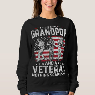 Sudadera Hombres, soy papá, abuelo, veterano día del padre