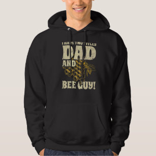 Sudadera Hombres Tengo Dos Título Papá Y Abeja Guy Beekeepe