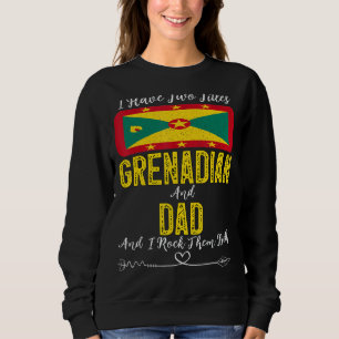 Sudadera Hombres Tengo Dos Títulos Granada Y Papá Granada