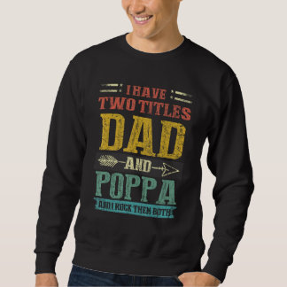 Sudadera Hombres Tengo Dos Títulos Papá Y Papa Y Me Balance