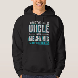 Sudadera Hombres Tío y mecánico Gracioso Coches de Fijación