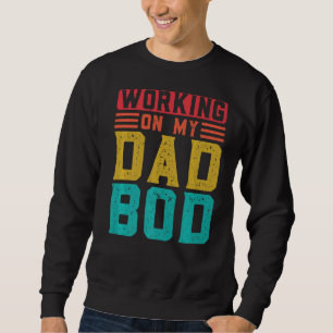 Sudadera Hombres Trabajando En Mi Papá Noel