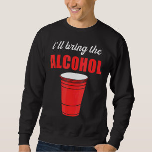 Sudadera Hombres, traeré el whisky de los juegos para beber