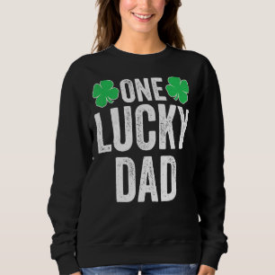 Sudadera Hombres Un Padre Afortunado C Hombres Padre St Pat