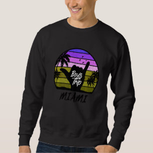 Sudadera Hombres viajan a Fiesta de Miami Florida