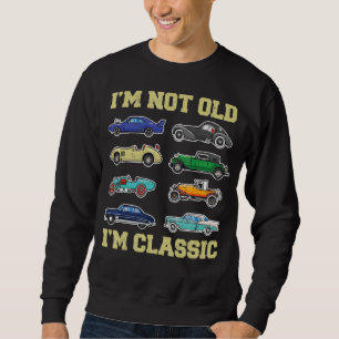 Sudadera Hombres Vintage Classic Birthday Car Men I'm Not O