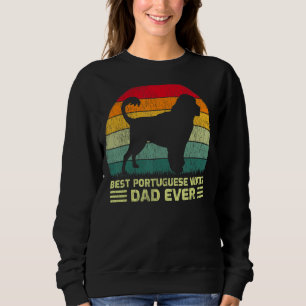 Sudadera Hombres Vintage El Mejor Padre De Agua Portuguesa 