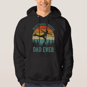 Sudadera Hombres Vintage Mejor Patinaje Artístico Padre De