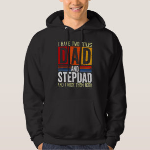 Sudadera Hombres Vintage Tengo Dos Títulos Papá Y Paso Papá