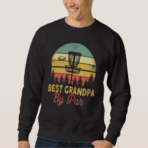 Sudadera Hombres Vintan Al Mejor Abuelo Por Par Disk Golf D