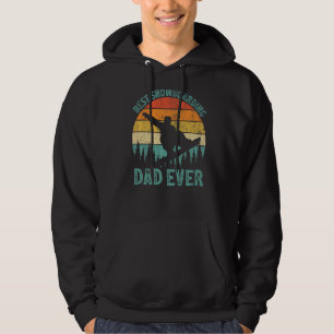 Sudadera Hombres vivan al mejor padre de snowboard
