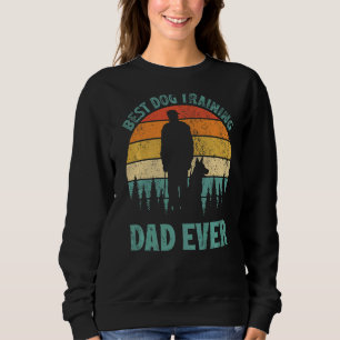 Sudadera Hombres vivan mejor perro entrenando a papá nunca