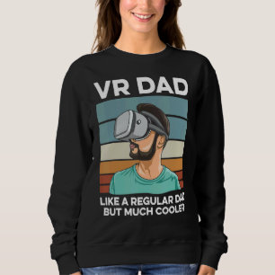 Sudadera Hombres Vr Player Para Un Padre De Realidad Virtua
