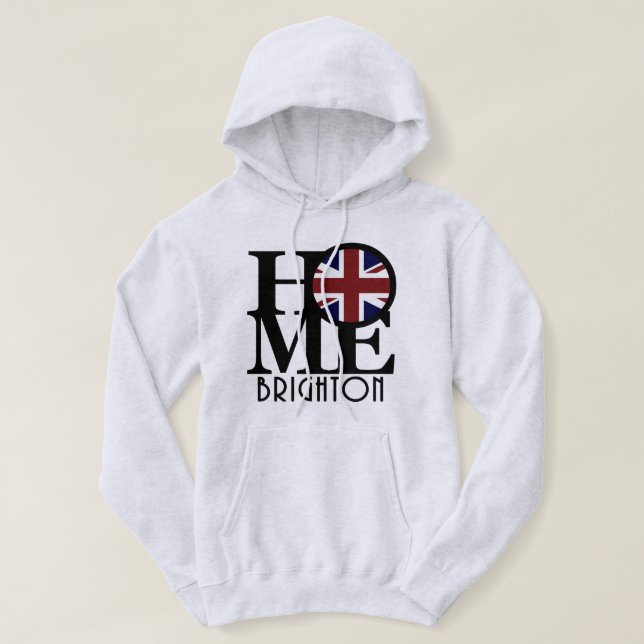 Sudadera HOME Brighton England (Diseño del anverso)