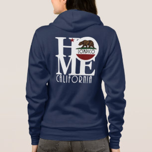 Sudadera HOME Lompico California (impresión posterior)