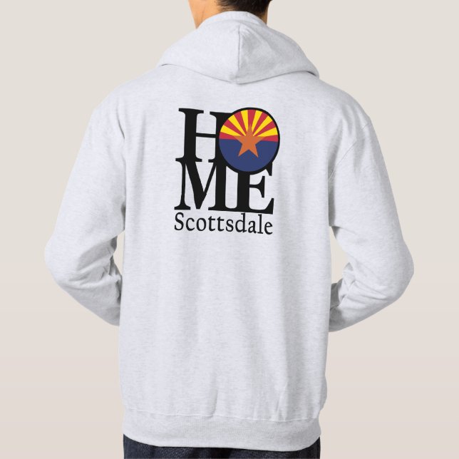 Sudadera HOME Scottsdale Arizona (versión impresa) (Reverso)