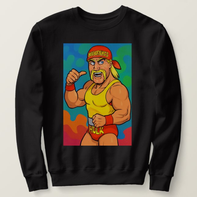 Sudadera Homenaje a Hulk Hogan (Anverso del diseño)