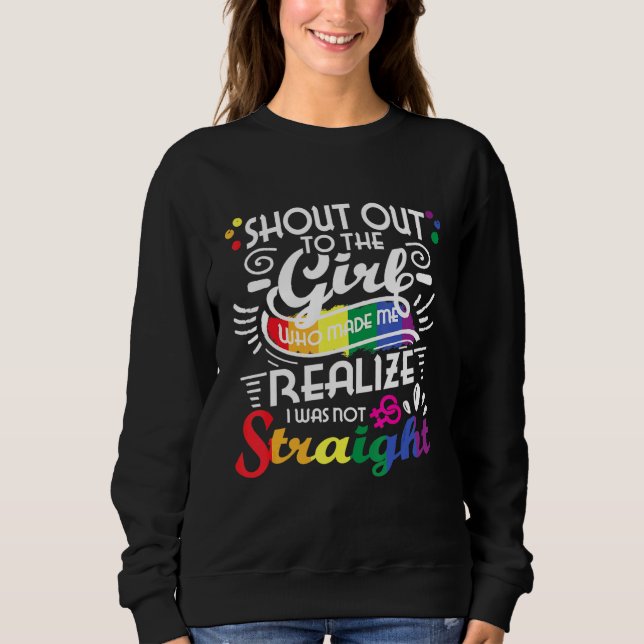 Sudadera Homenaje A La Chica - Lesbiana Lgbtq Queer Gay Pr (Anverso)