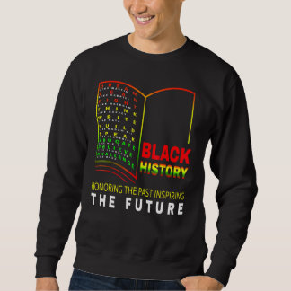 Sudadera Homenaje al pasado inspirador futuro negro african