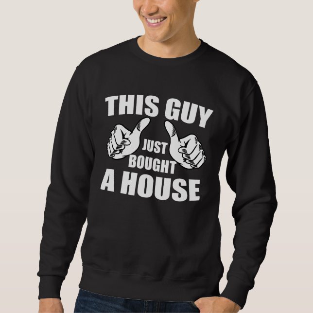 Sudadera Homeowner Costume Housewarming Party (Anverso)