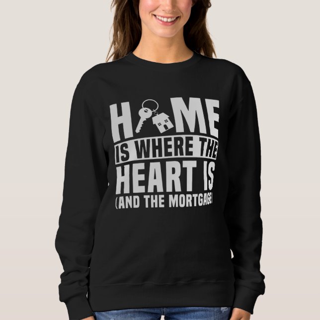 Sudadera Homeowner Saying Housewarming Party Joke (Anverso)