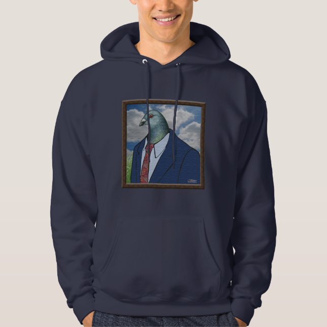 Sudadera Homer Suit con marco (Anverso)