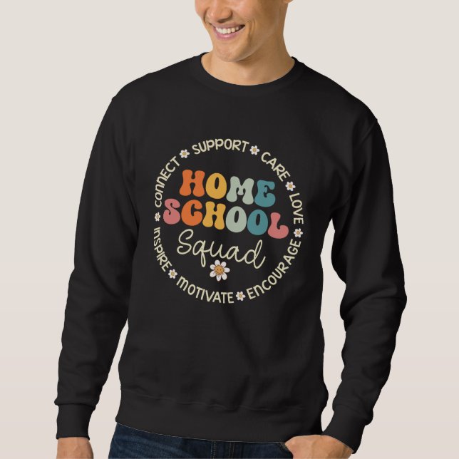 Sudadera Homeschool Squad Appreciation Week Back to School (Anverso)