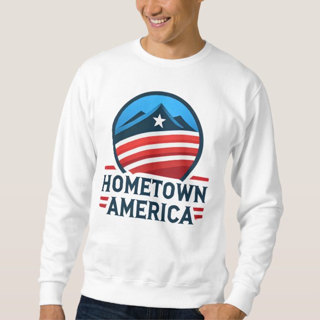 Sudadera Hometown America (Anverso)