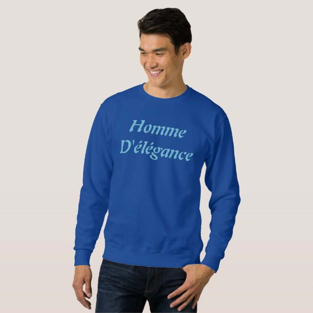 Sudadera Homme D'élégance T-Shirt (Anverso completo)